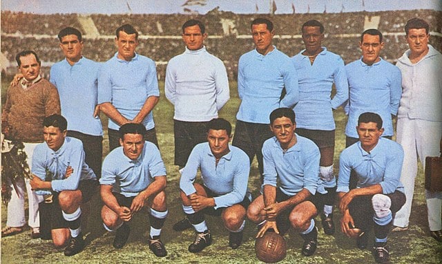 O Uruguai foi campeão da Copa do Mundo de 1930. Esta foi a primeira edição do torneio.