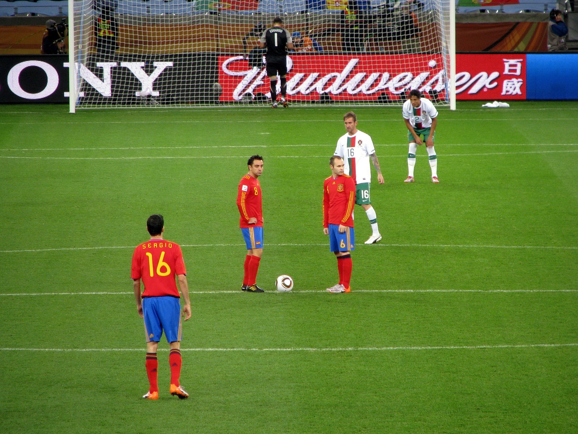 A Espanha foi campeã da Copa do Mundo de 2010. O país foi o último campeão inédito do torneio.