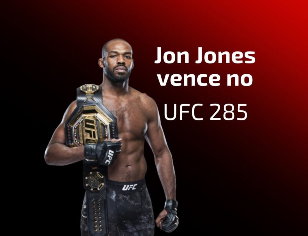 Jon Jones vence Ciryl Gane no UFC 285