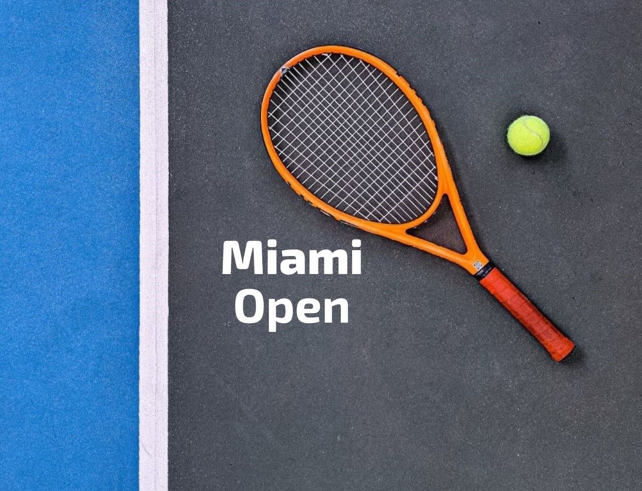 Programação Miami Open: Grandes jogos nesta terça com oitavas do